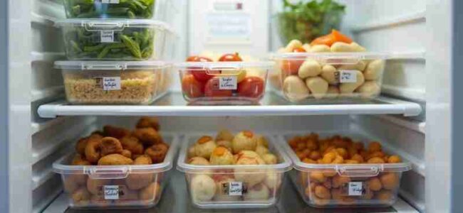 Expert advice on safe meal preparation and storage, Concept art for illustrative purpose, tags: für sichere und - Monok
